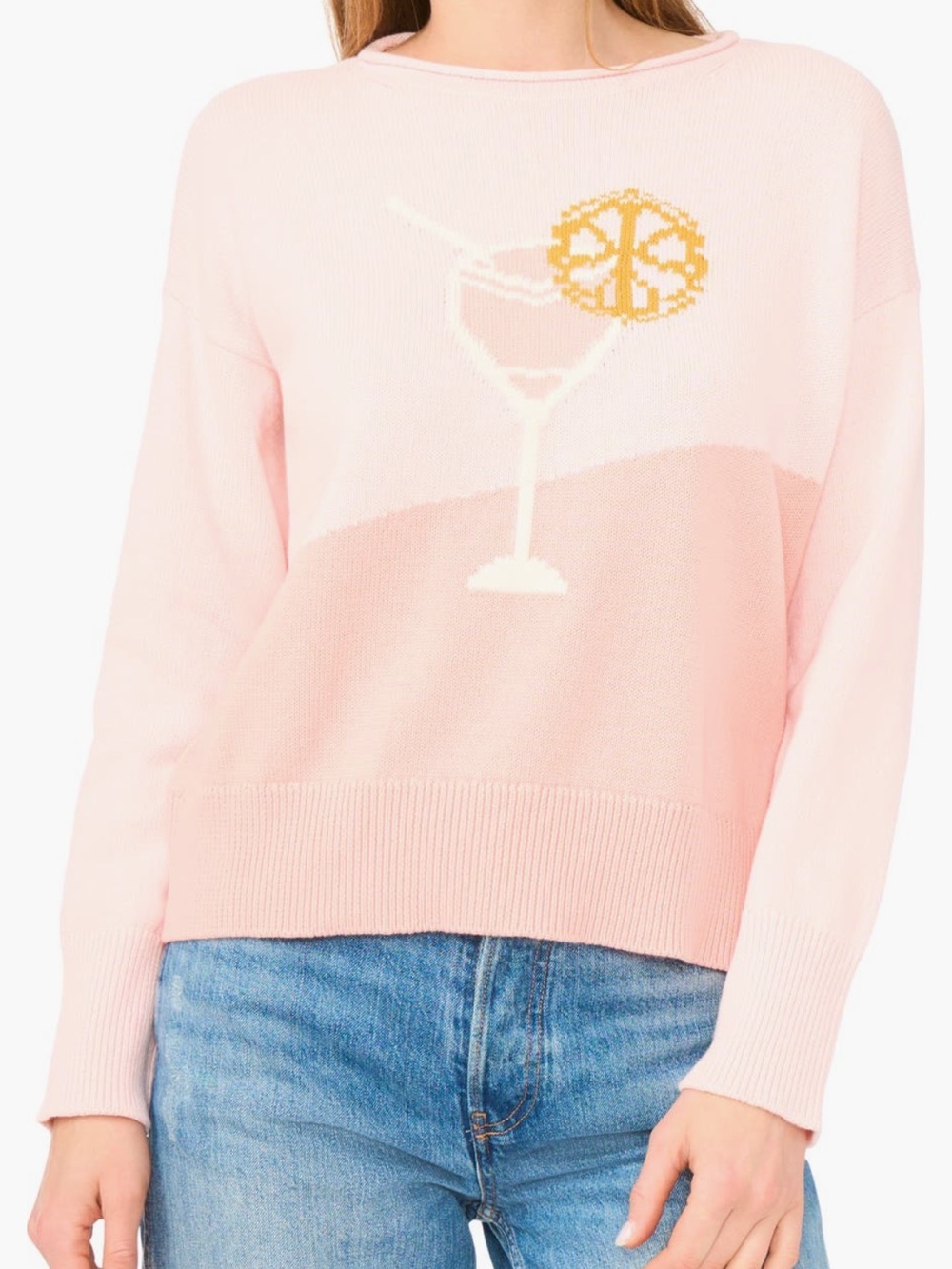 CeCe Roll Neck Pointe Sweater XL